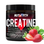Creatine Monohydrate - Unflavor, Strawberry, 300g