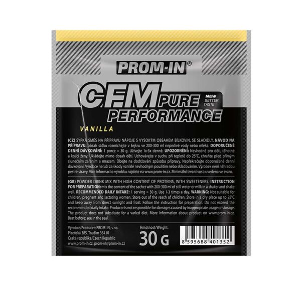 Prom-In CFM Pure Performance - 30 g vanilka